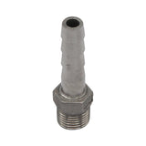 Stainless Steel Fitting - 1/8" Male NPT X 1/4" OD Barb