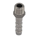 Stainless Steel Fitting - 1/8" Male NPT X 1/4" OD Barb