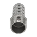 Stainless Steel Fitting - 1" Male NPT X 1" OD Barb