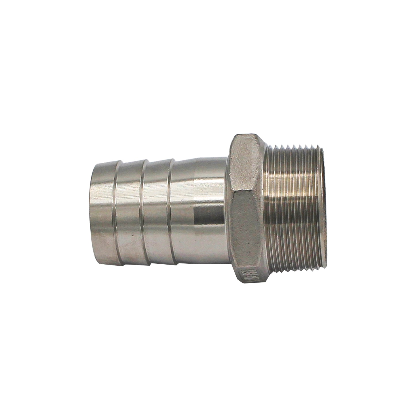 Stainless Steel Fitting - 1.5" Male NPT X 1.5" OD Barb -  Canuck Homebrew Supply, Canada
