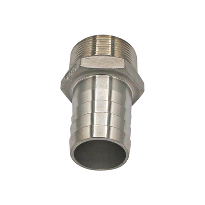 Stainless Steel Fitting - 1.5" Male NPT X 1.5" OD Barb -  Canuck Homebrew Supply, Canada