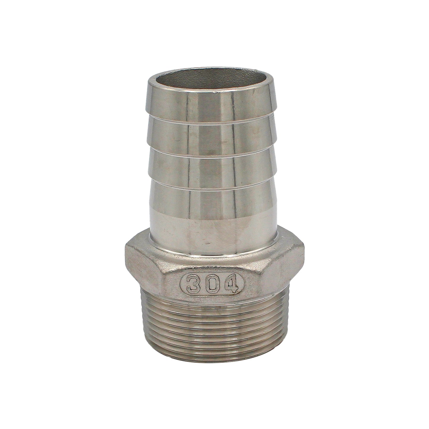 Stainless Steel Fitting - 1.5" Male NPT X 1.5" OD Barb -  Canuck Homebrew Supply, Canada