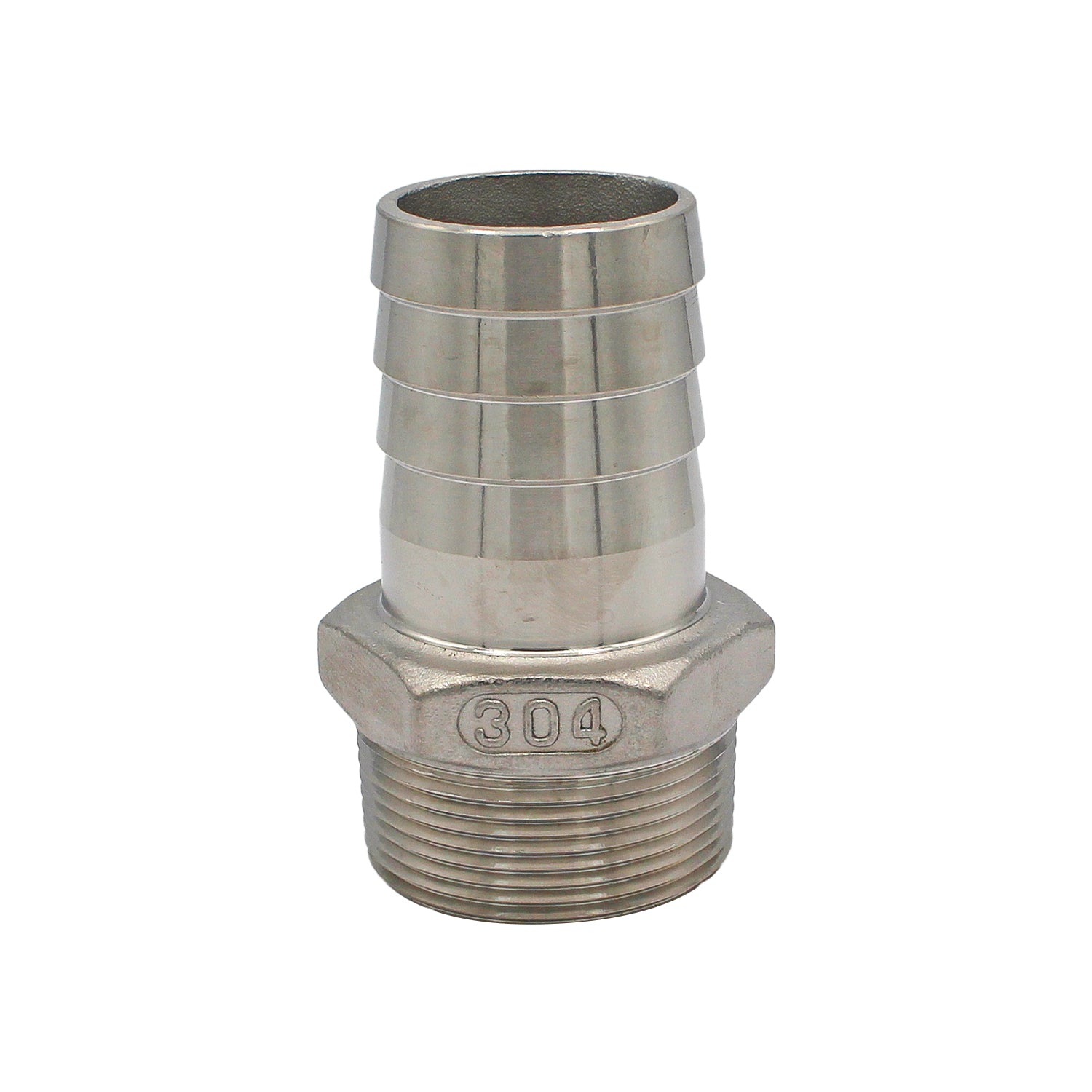 Stainless Steel Fitting - 1.5" Male NPT X 1.5" OD Barb -  Canuck Homebrew Supply, Canada