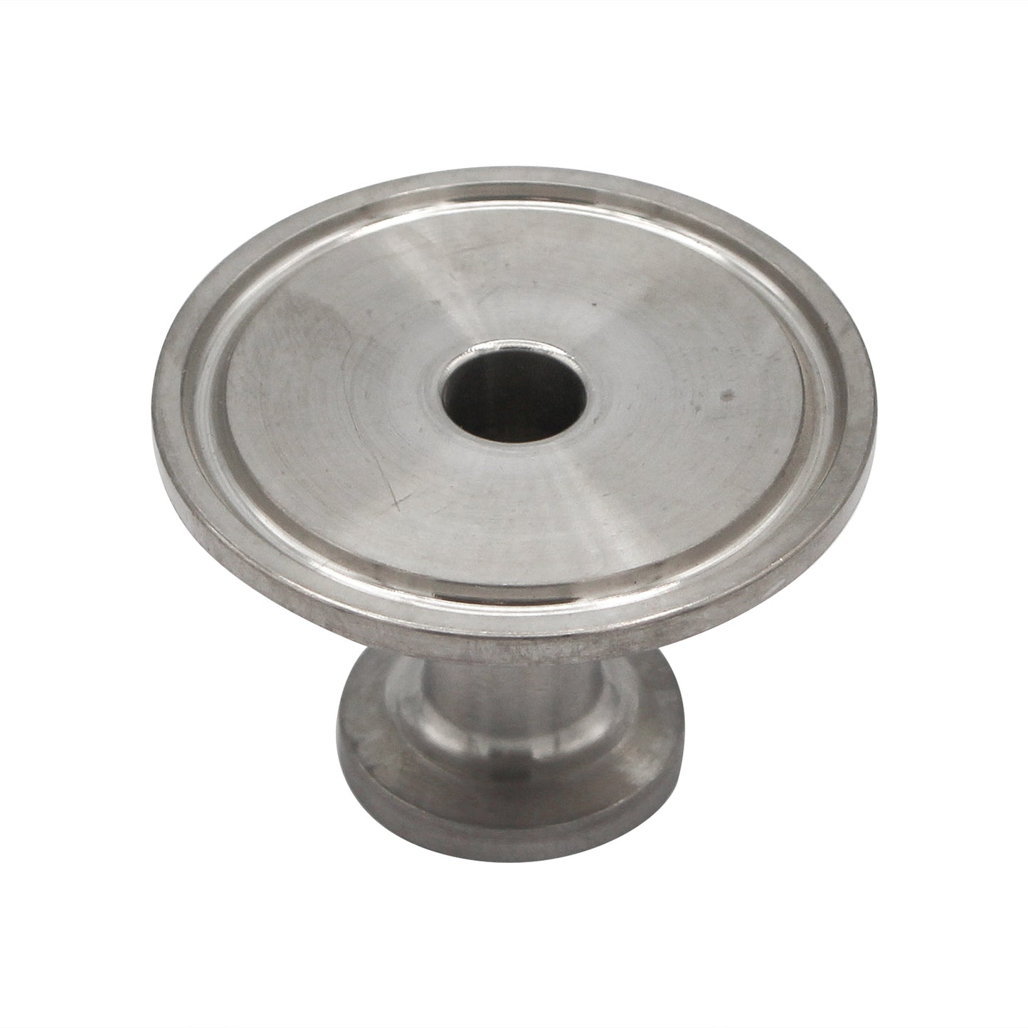 1.5" X 1/2" Tri Clamp Cap Reducer - Tri Clover Sanitary Stainless Steel Fitting