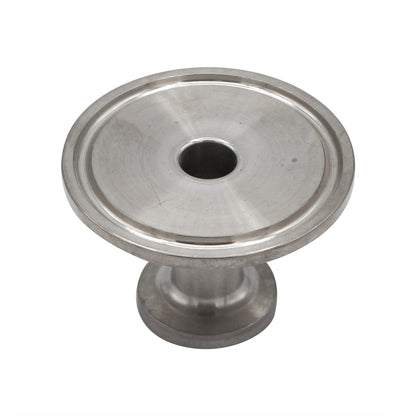 1.5" X 1/2" Tri Clamp Cap Reducer - Tri Clover Sanitary Stainless Steel Fitting