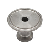 Stainless Steel Tri-Clover Cap Reducer - 1.5" TC X 1/2" TC