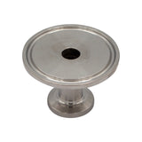 Stainless Steel Tri-Clover Cap Reducer - 1.5" TC X 1/2" TC