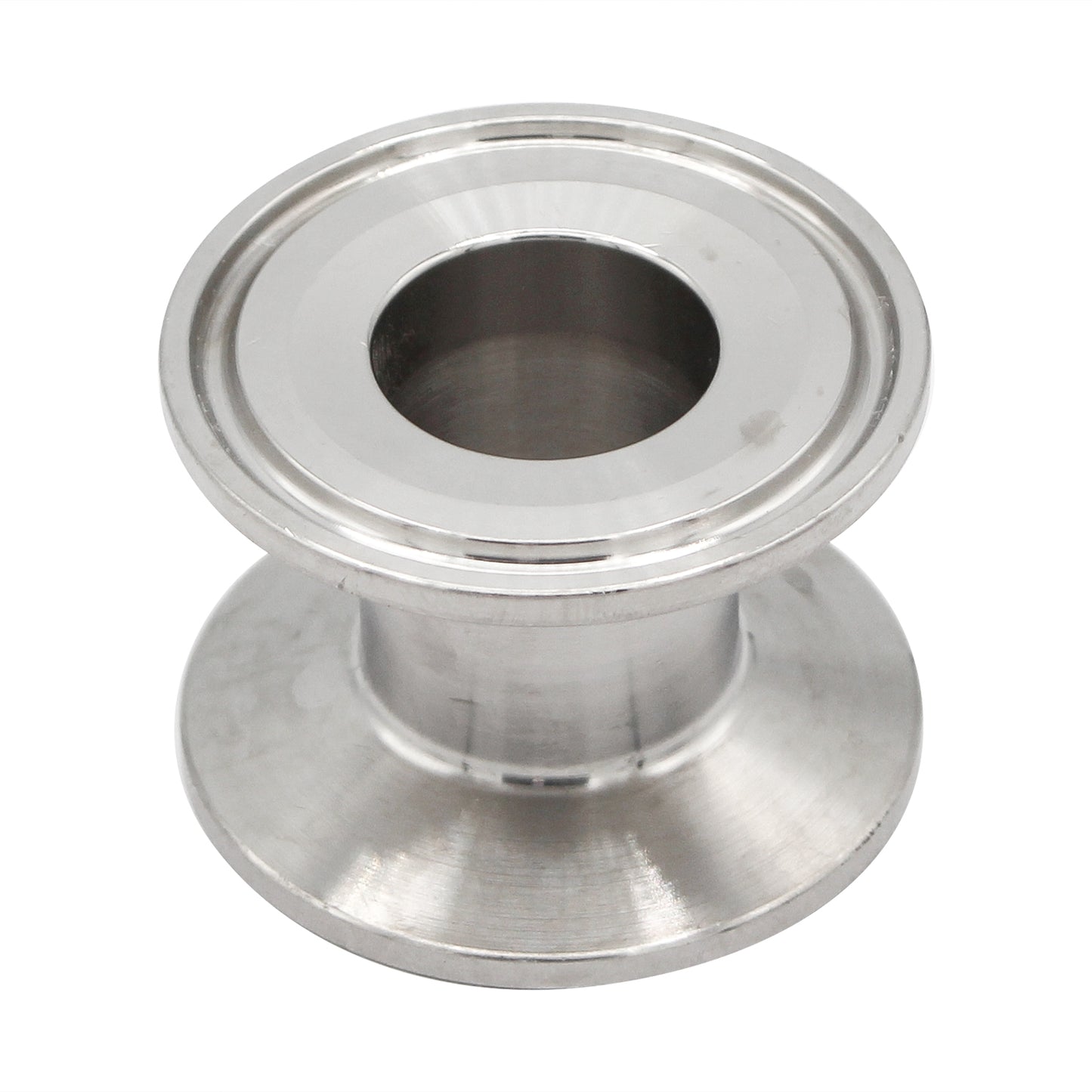 1.5" X 1" Tri Clamp Cap Reducer - Tri Clover Sanitary Stainless Steel Fitting