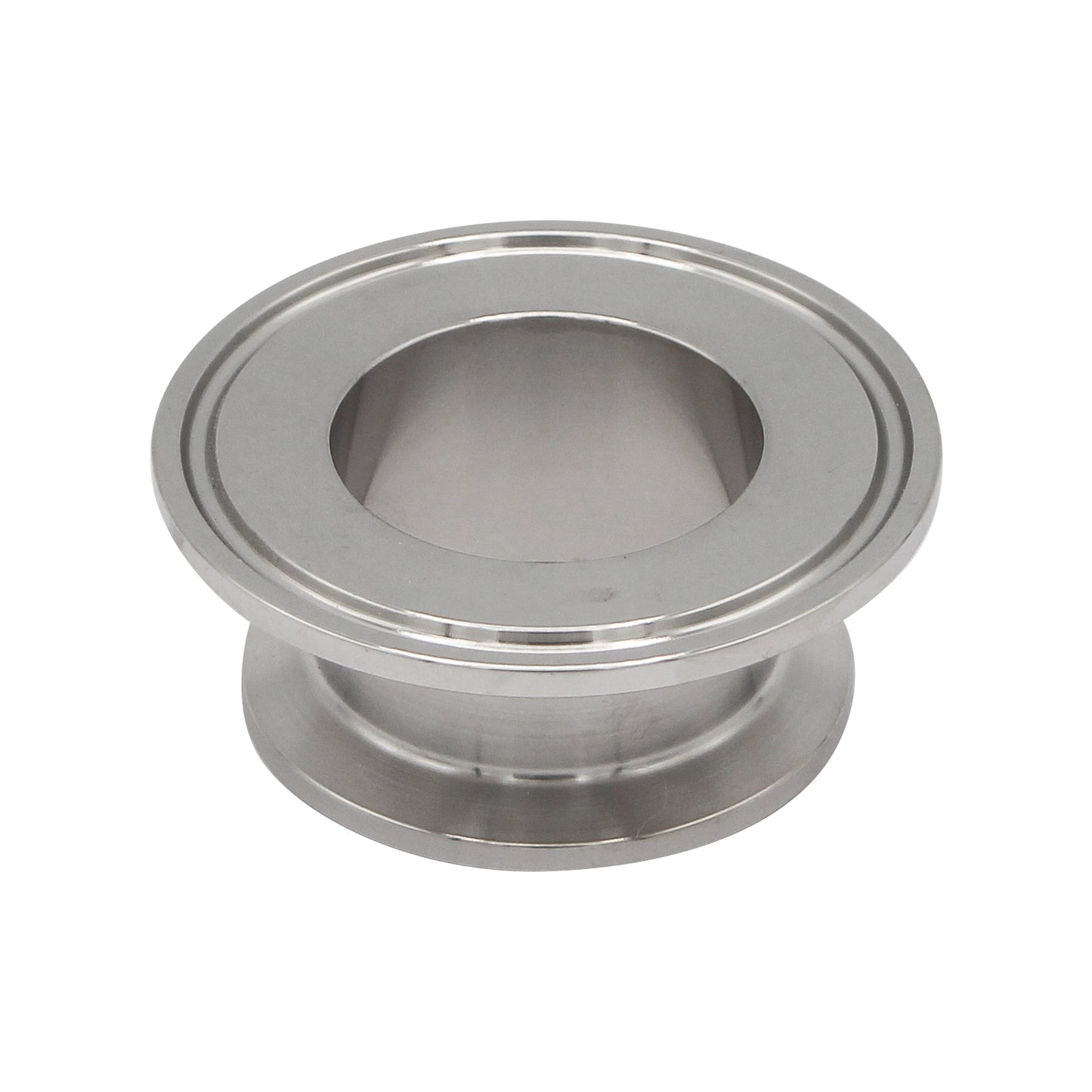 2" X 1.5" Tri Clamp Cap Reducer - Tri Clover Sanitary Stainless Steel Fitting