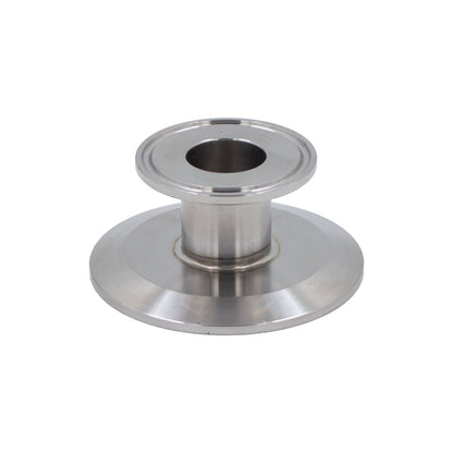 Stainless Steel Tri-Clover Cap Reducer - 2.5" TC X 1" TC