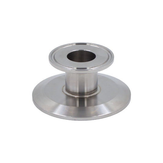 Stainless Steel Tri-Clover Cap Reducer - 2.5" TC X 1" TC
