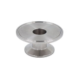 Stainless Steel Tri-Clover Cap Reducer - 2.5" TC X 1" TC