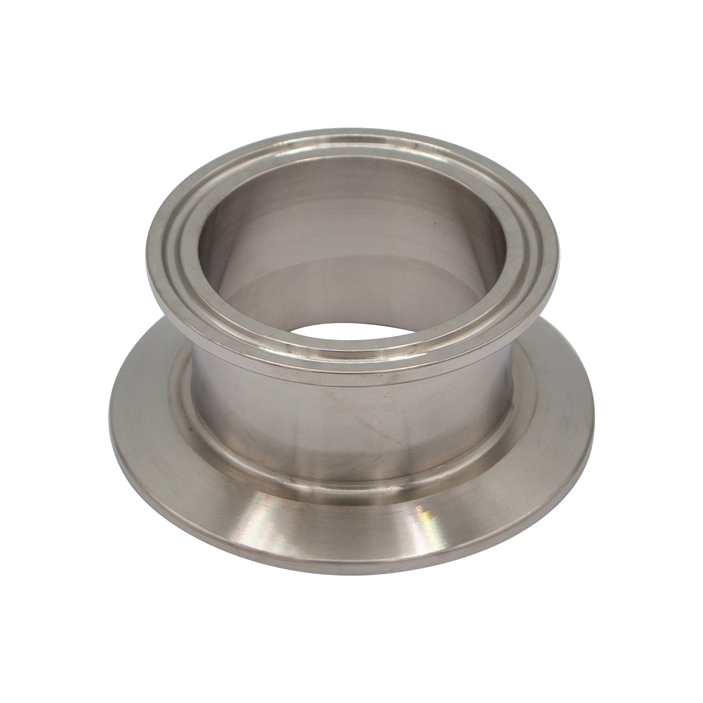 2.5" X 2" Tri Clamp Cap Reducer - Tri Clover Sanitary Stainless Steel Fitting