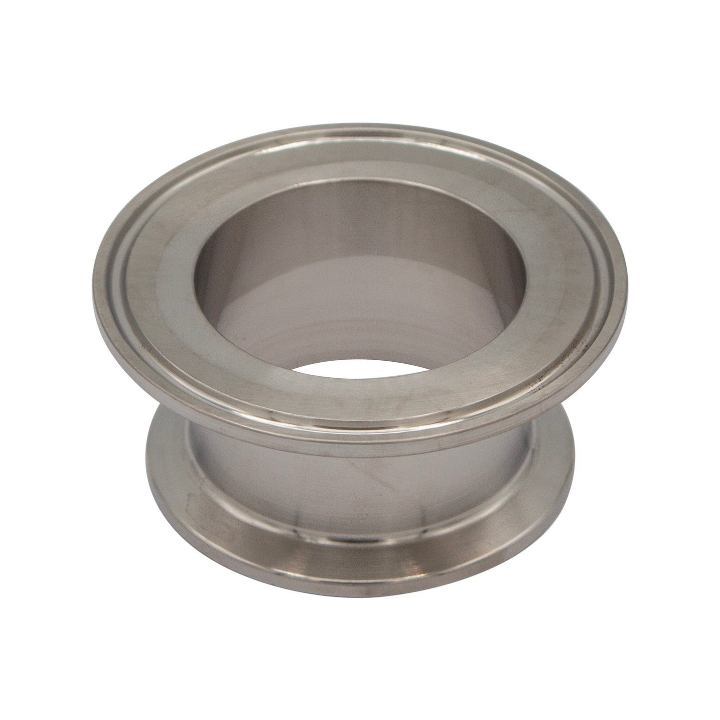 2.5" X 2" Tri Clamp Cap Reducer - Tri Clover Sanitary Stainless Steel Fitting