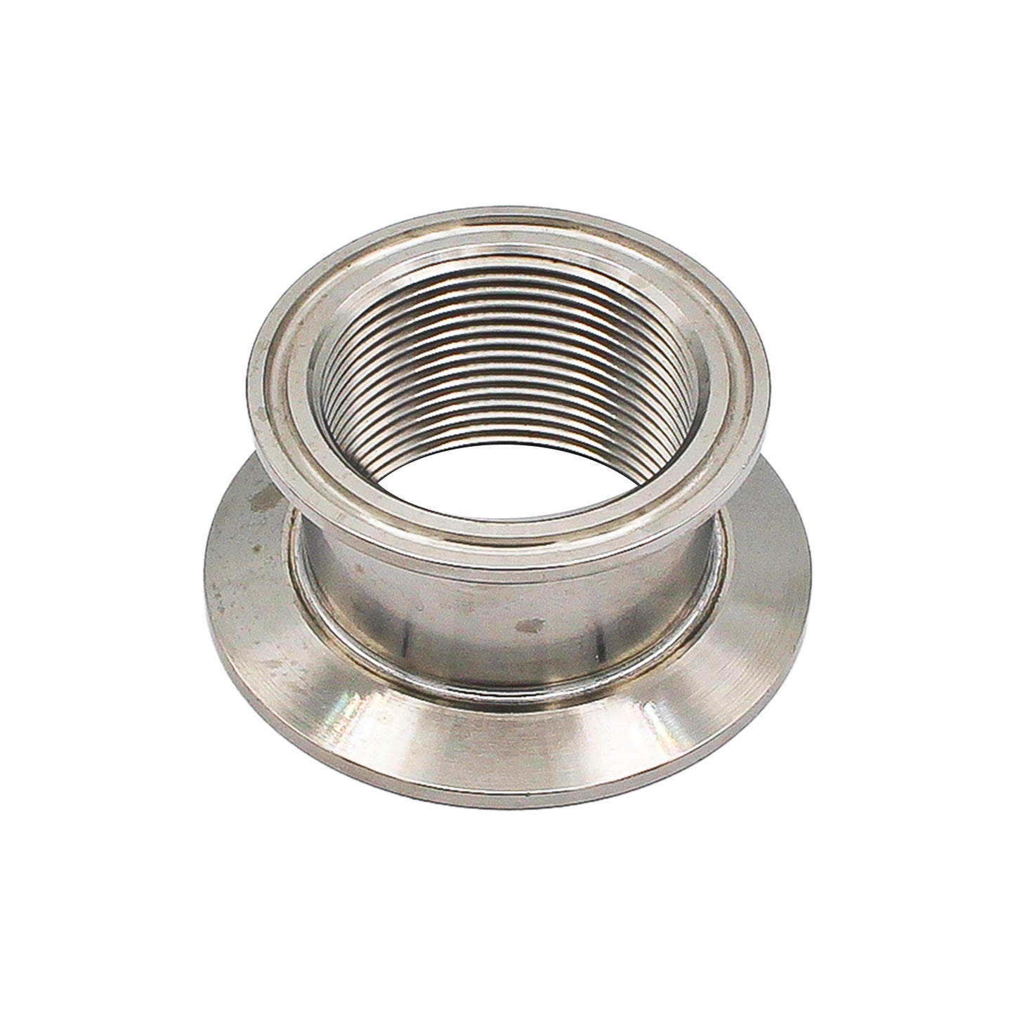 2.5" X 2" Tri Clamp Threaded Cap Reducer (1 1/2" NPS Threaded) - Tri Clover Sanitary Stainless Steel Fitting -  Canuck Homebrew Supply, Canada