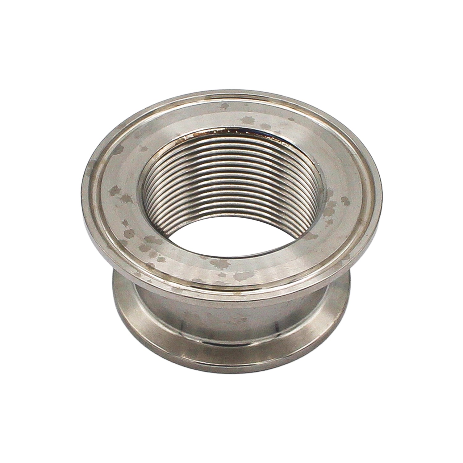 2.5" X 2" Tri Clamp Threaded Cap Reducer (1 1/2" NPS Threaded) - Tri Clover Sanitary Stainless Steel Fitting -  Canuck Homebrew Supply, Canada