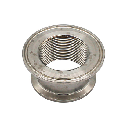 2.5" X 2" Tri Clamp Threaded Cap Reducer (1 1/2" NPS Threaded) - Tri Clover Sanitary Stainless Steel Fitting -  Canuck Homebrew Supply, Canada