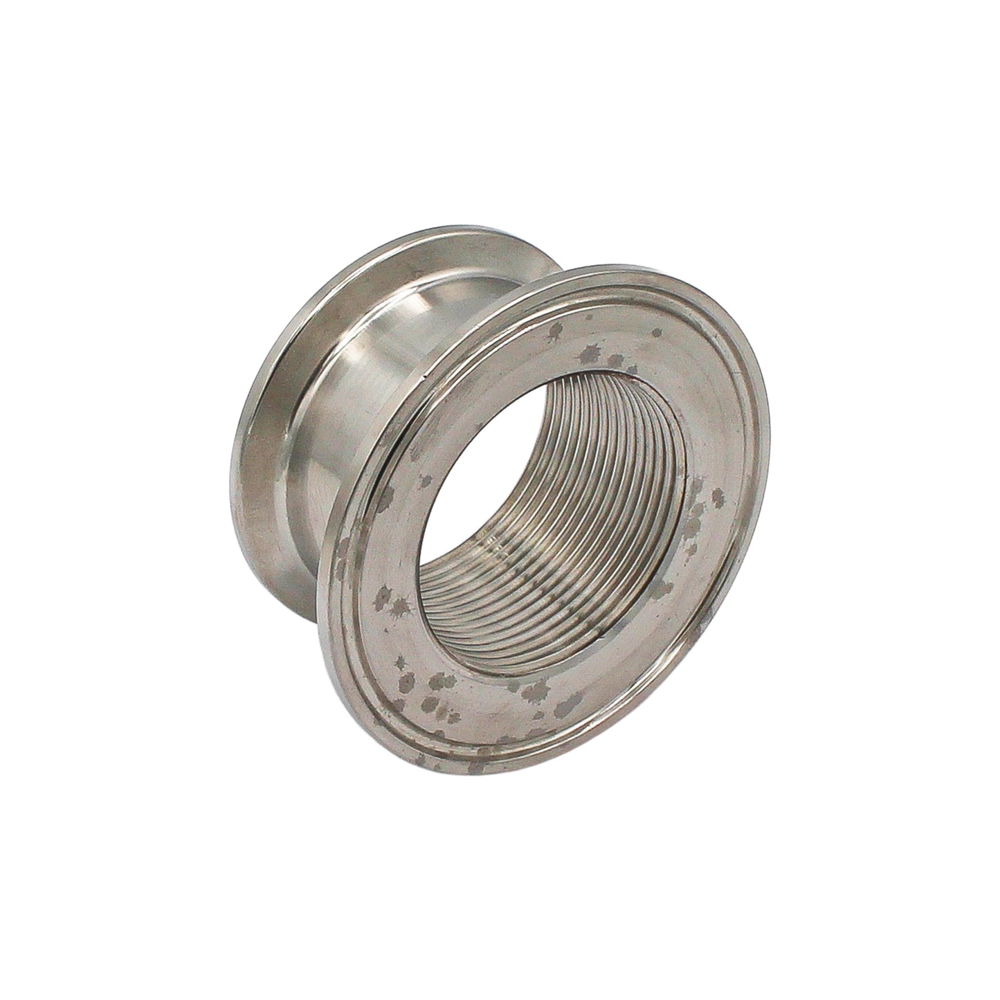 2.5" X 2" Tri Clamp Threaded Cap Reducer (1 1/2" NPS Threaded) - Tri Clover Sanitary Stainless Steel Fitting -  Canuck Homebrew Supply, Canada
