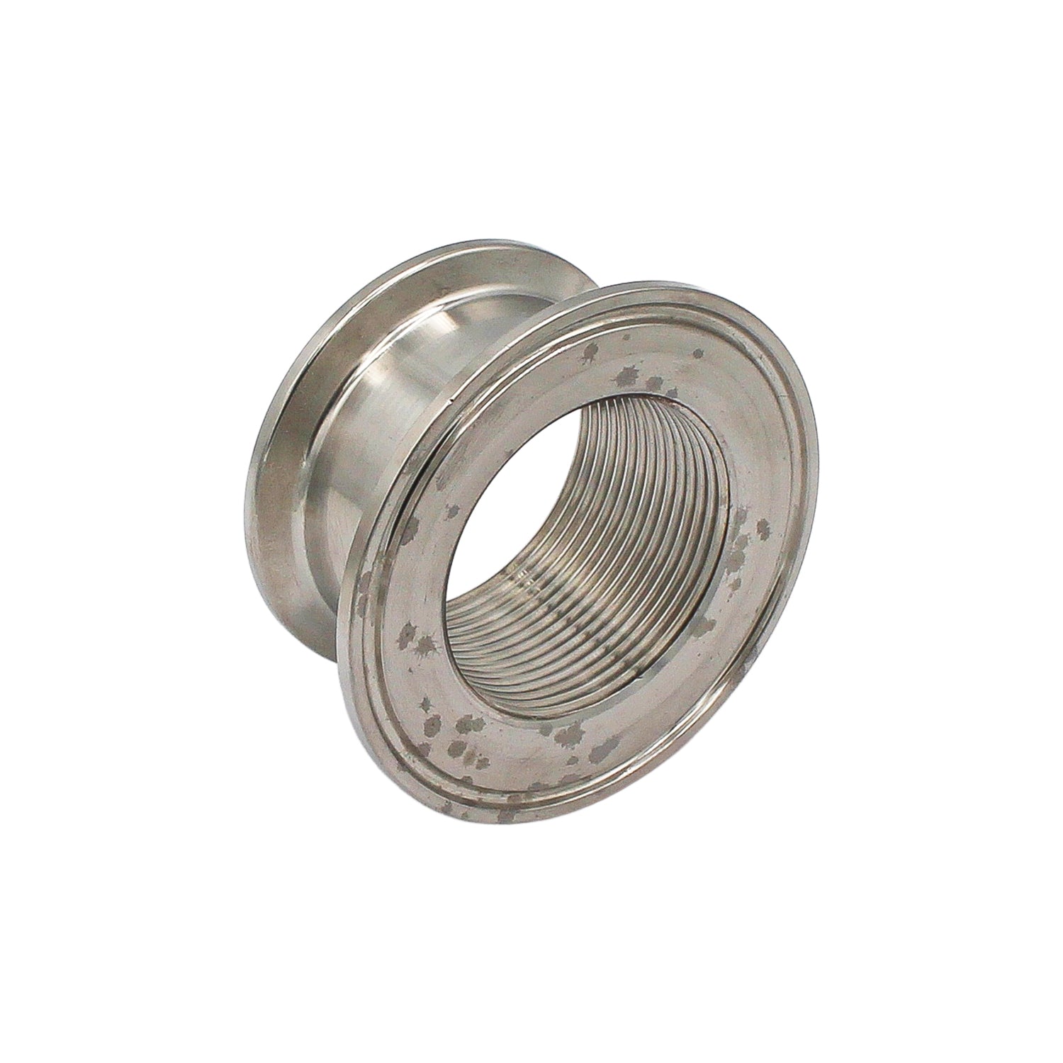 2.5" X 2" Tri Clamp Threaded Cap Reducer (1 1/2" NPS Threaded) - Tri Clover Sanitary Stainless Steel Fitting -  Canuck Homebrew Supply, Canada