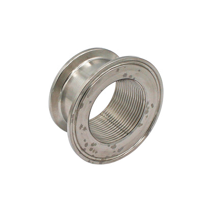 2.5" X 2" Tri Clamp Threaded Cap Reducer (1 1/2" NPS Threaded) - Tri Clover Sanitary Stainless Steel Fitting -  Canuck Homebrew Supply, Canada