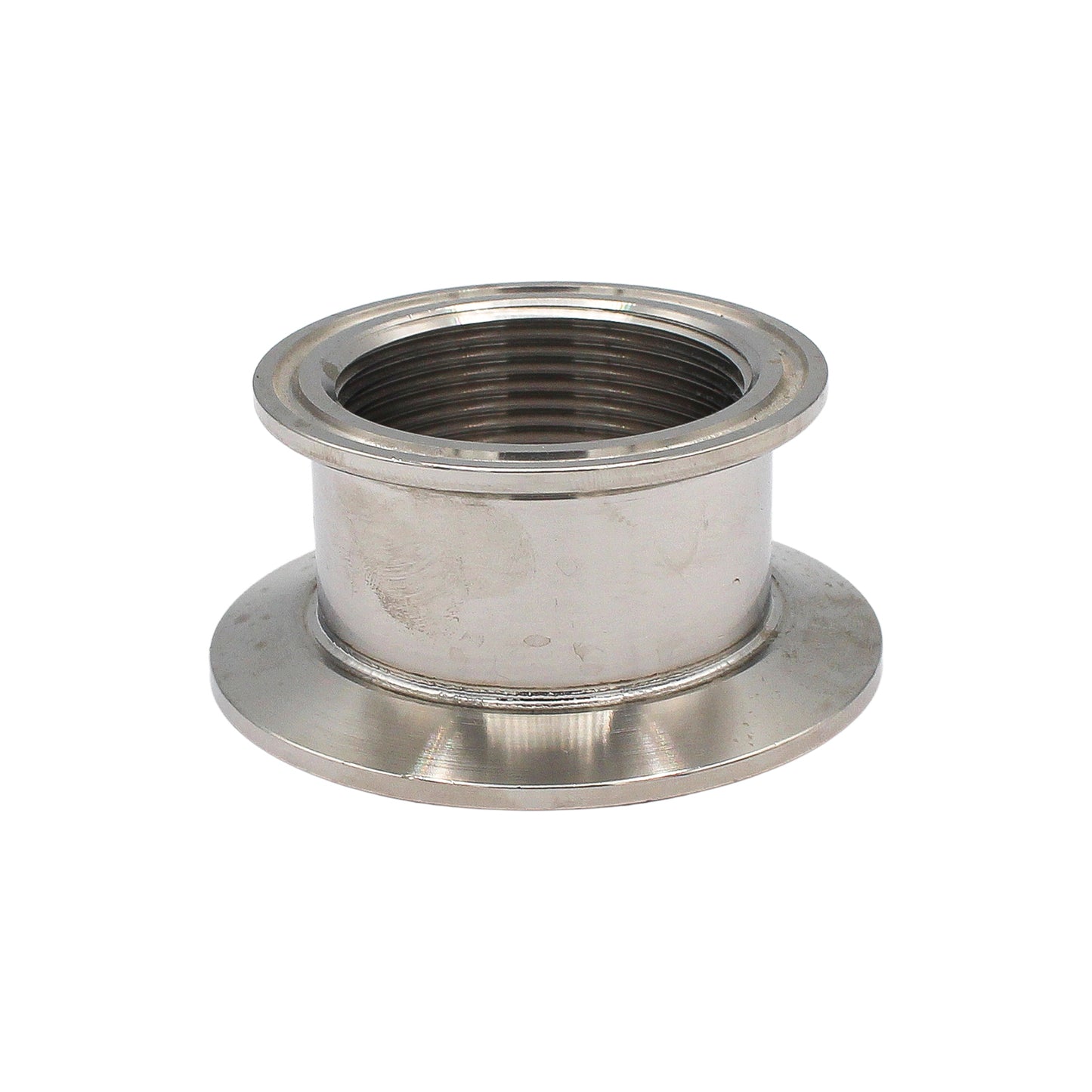 2.5" X 2" Tri Clamp Threaded Cap Reducer (1 1/2" NPS Threaded) - Tri Clover Sanitary Stainless Steel Fitting -  Canuck Homebrew Supply, Canada