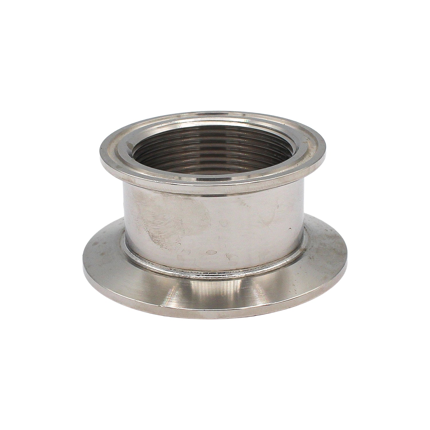 2.5" X 2" Tri Clamp Threaded Cap Reducer (1 1/2" NPS Threaded) - Tri Clover Sanitary Stainless Steel Fitting -  Canuck Homebrew Supply, Canada