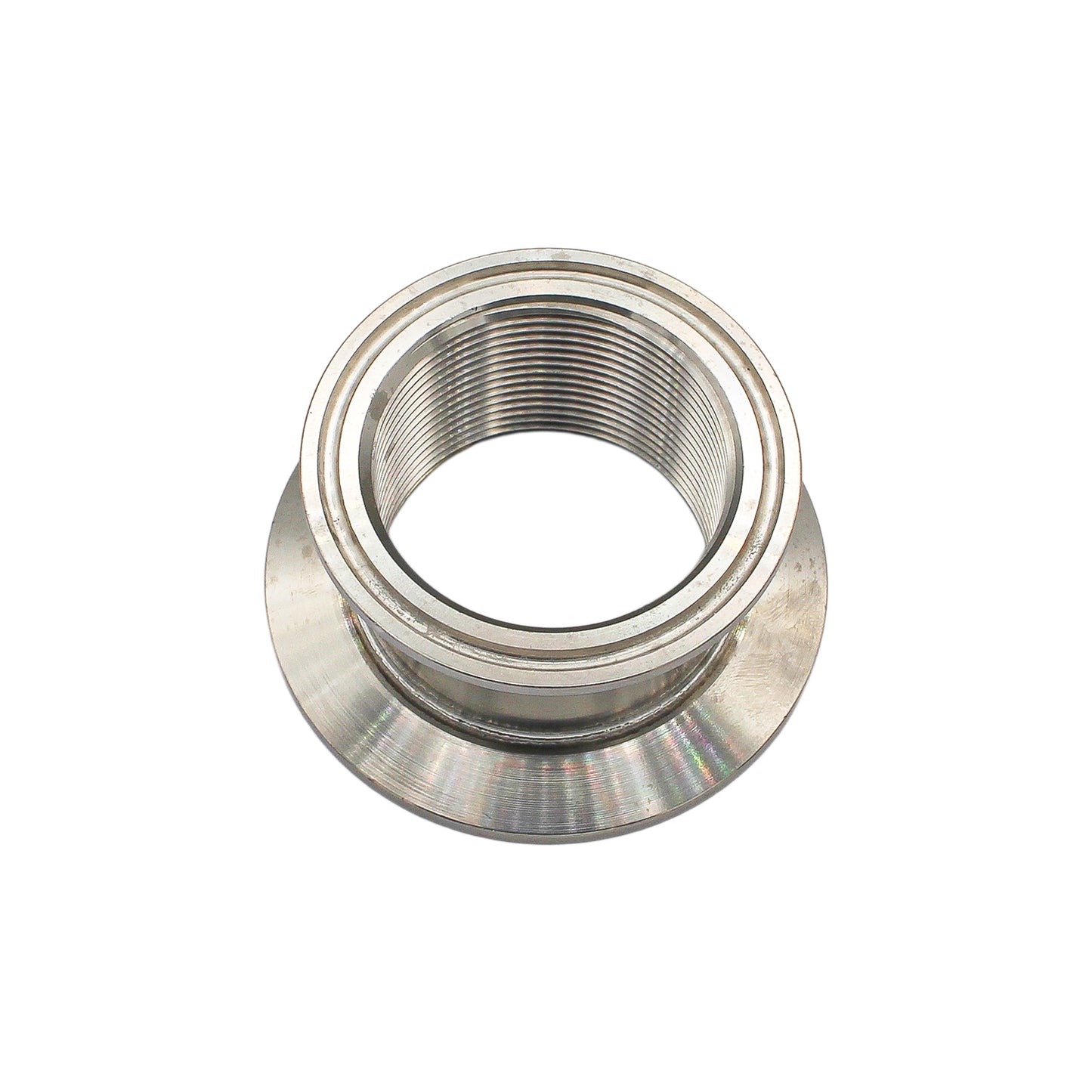 2.5" X 2" Tri Clamp Threaded Cap Reducer (1 1/2" NPS Threaded) - Tri Clover Sanitary Stainless Steel Fitting -  Canuck Homebrew Supply, Canada
