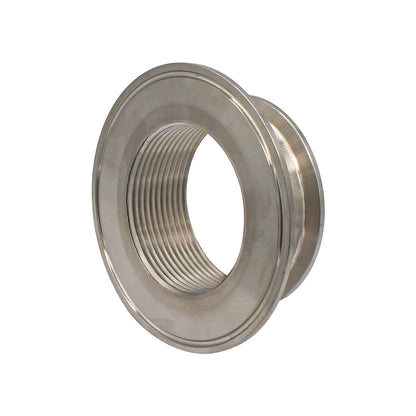 4" X 3" Tri Clamp Threaded Cap Reducer (2 1/2" NPS Threaded) - Tri Clover Sanitary Stainless Steel Fitting -  Canuck Homebrew Supply, Canada