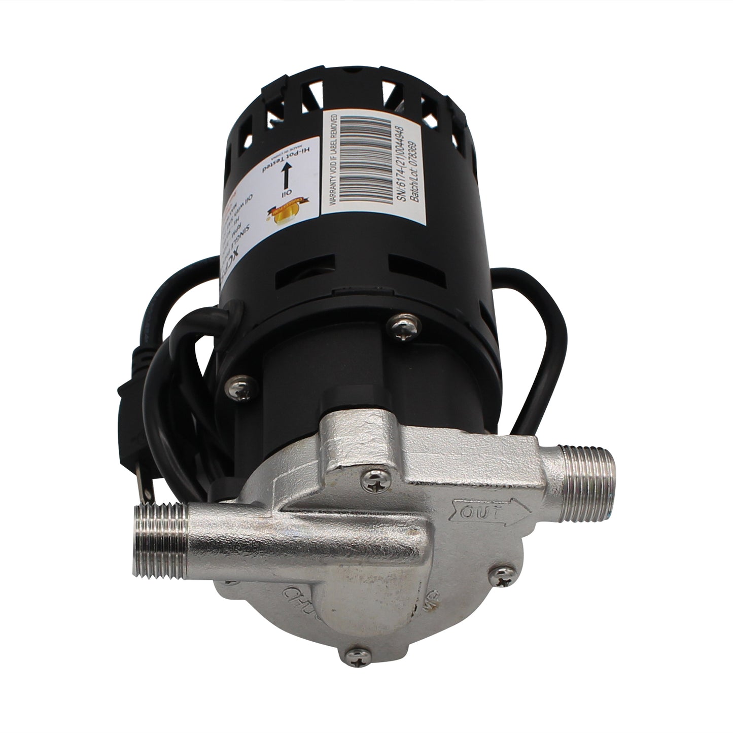 Chugger Brew Pump X Dry - Inline Inlet