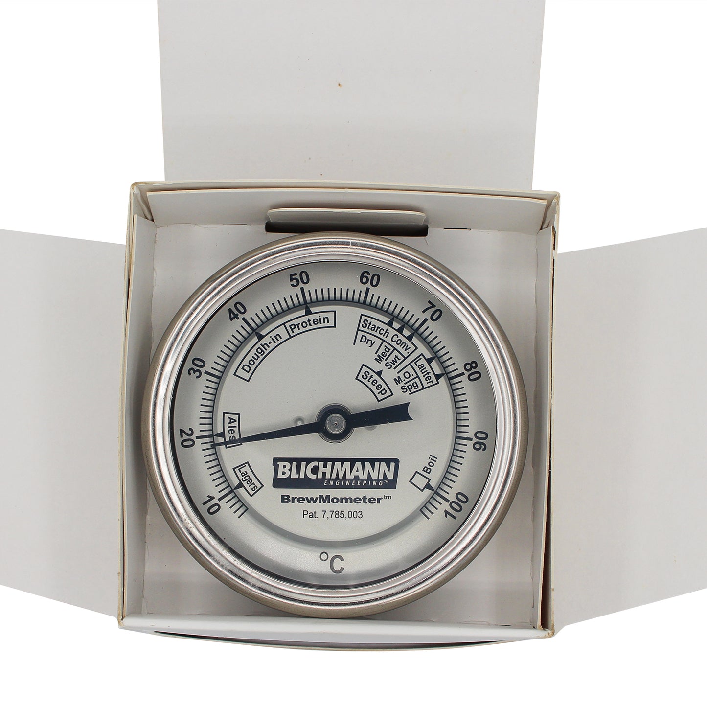 Blichmann BrewMometer Bi-Metal Thermometer - 1/2" NPT (3.25" Stem) (Celsius)