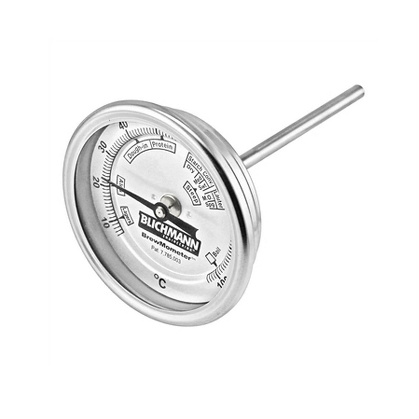 Blichmann BrewMometer Bi-Metal Thermometer - 1/2" NPT (3.25" Stem) (Celsius)