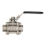 Blichmann Stainless Steel 3/8" Female NPT 3-Piece Ball Valve