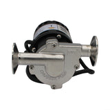 Chugger X-Dry Tri-Clover Brew Pump - Stainless Steel Head (Inline Inlet)