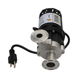 Chugger X-Dry Tri-Clover Brew Pump - Stainless Steel Head (Center Inlet)