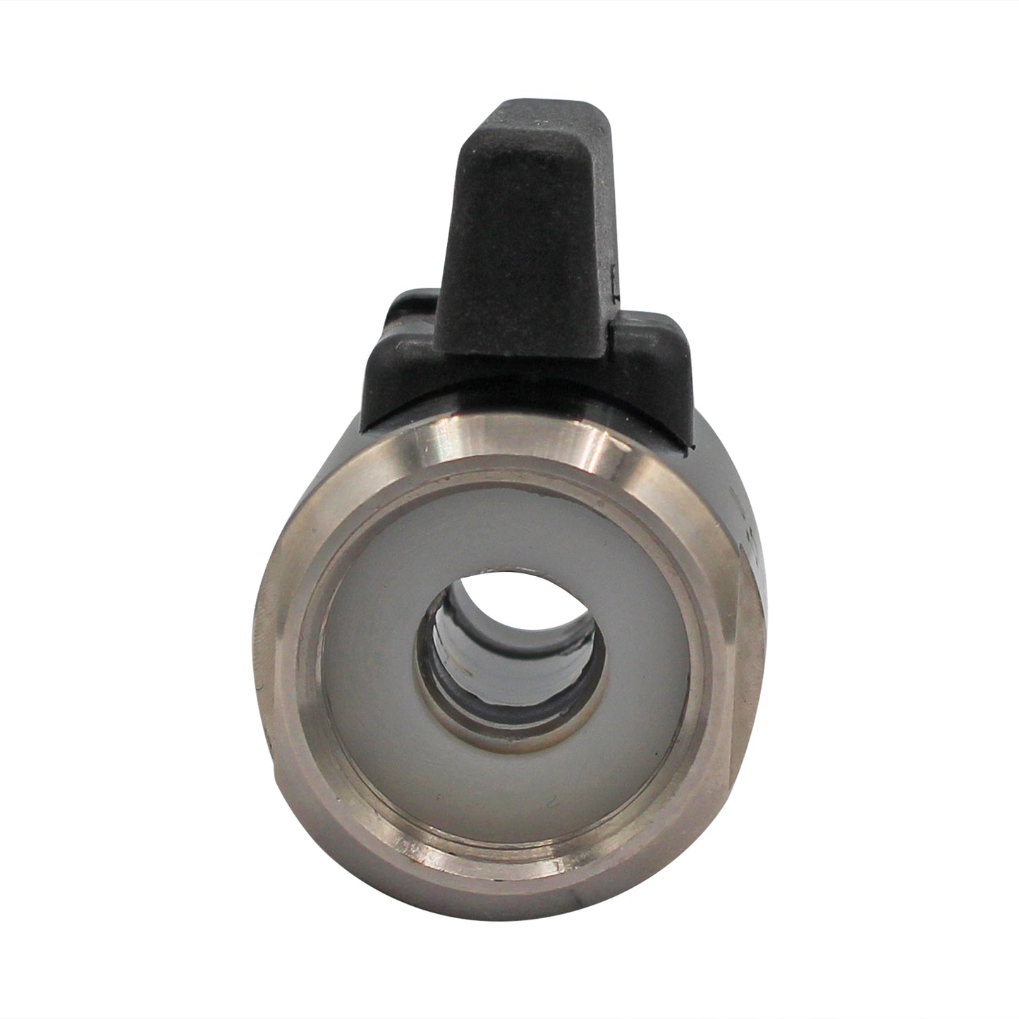 Micro Matic Stainless Steel Straight Beer Shut Off Valve - 5/8" BSP [7419-1]