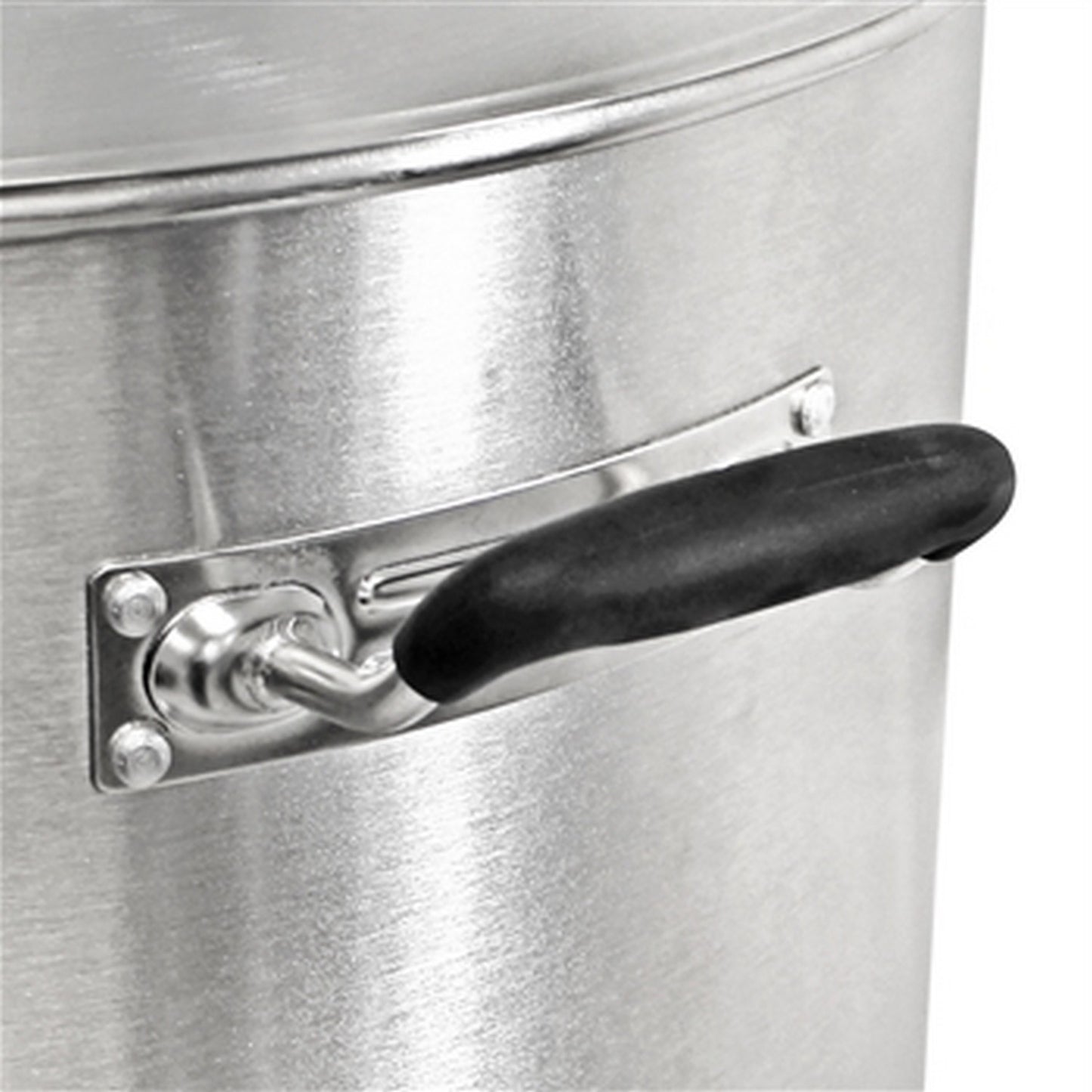 Ss Brewtech Tri-Clover Brew Kettle - 10 Gallon - Riveted Silicone Handle
