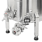 Ss Brewtech Booch Tank - 10 Gallon - Bottom View