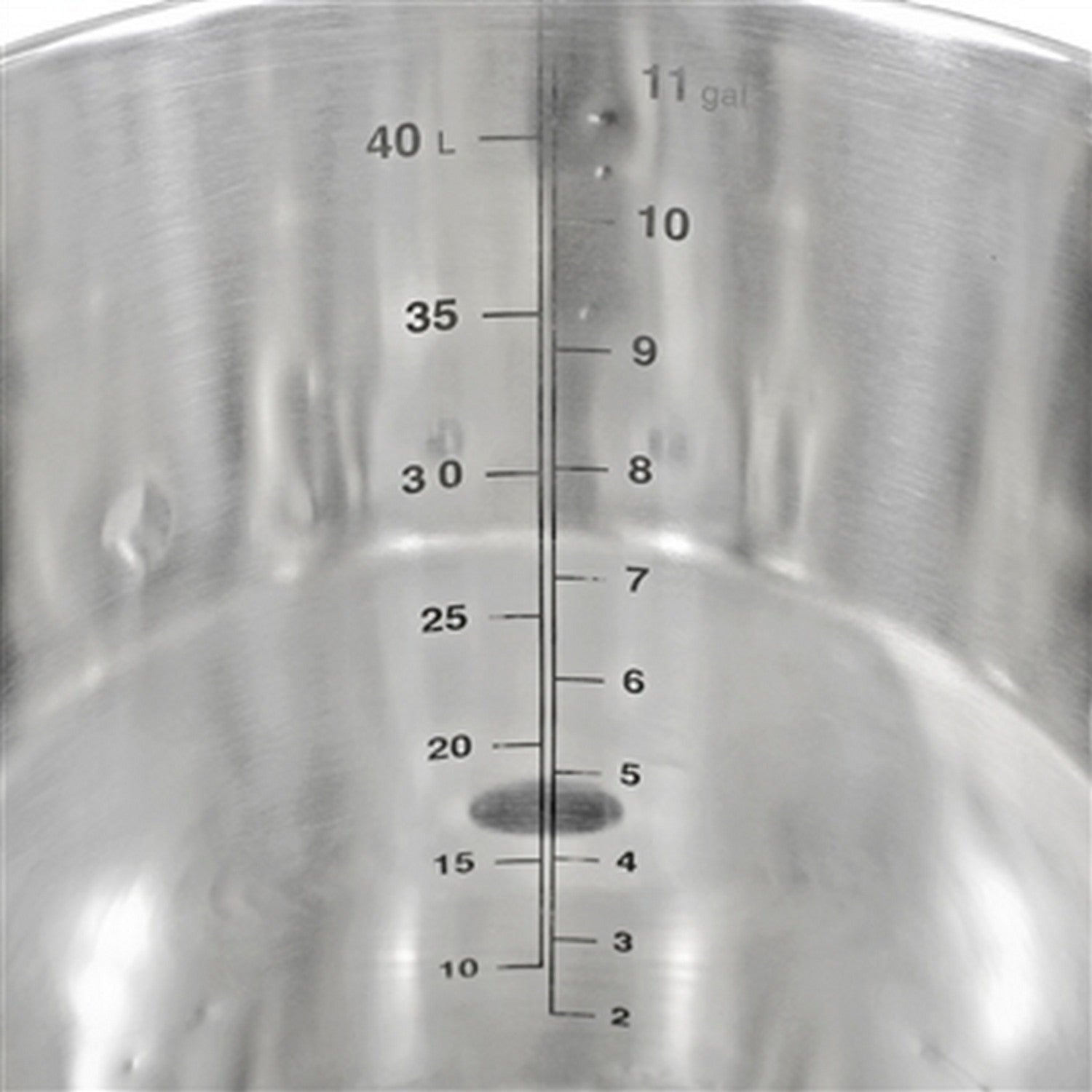 Ss Brewtech Booch Tank - 10 Gallon - Inside Volume Markings