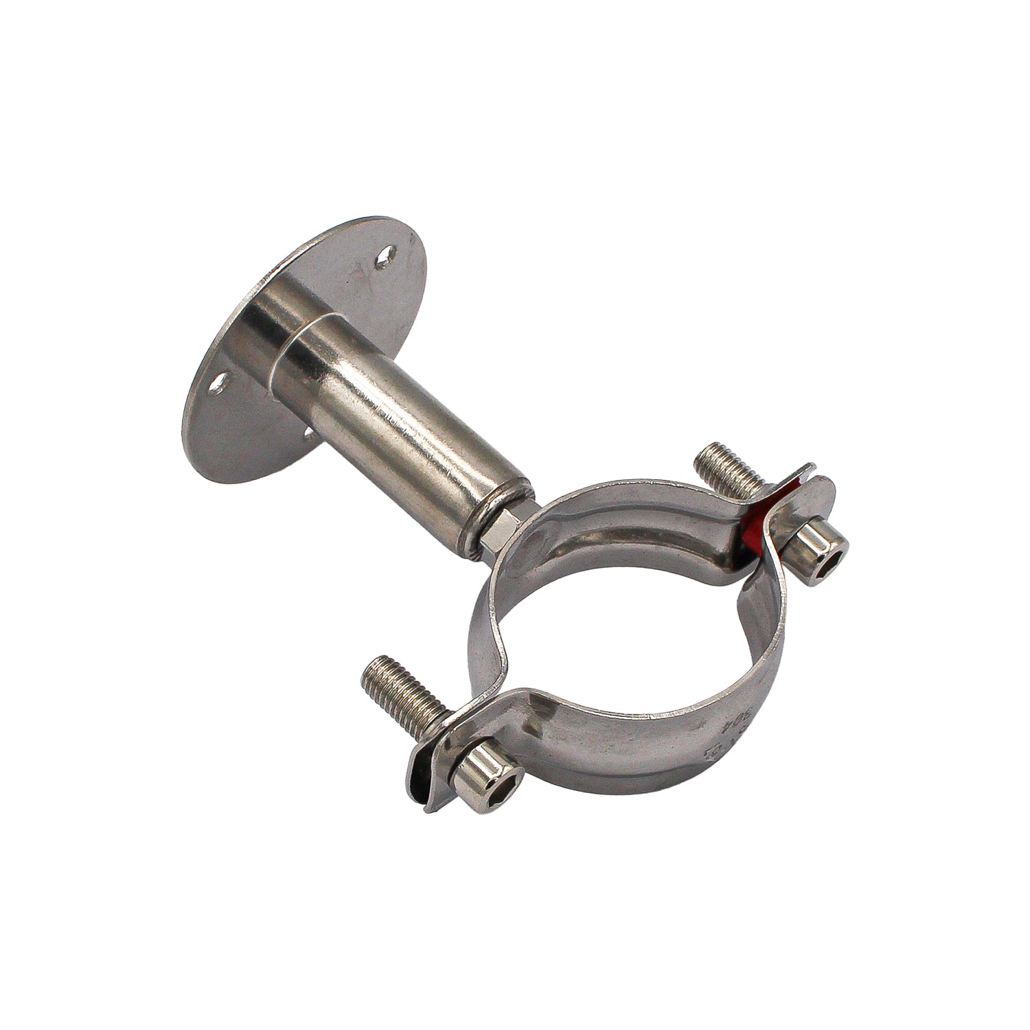 Kegland 2" Tri Clamp Extension Pipe Bracket Hanger - Tri Clover Sanitary Stainless Steel -  Canuck Homebrew Supply, Canada