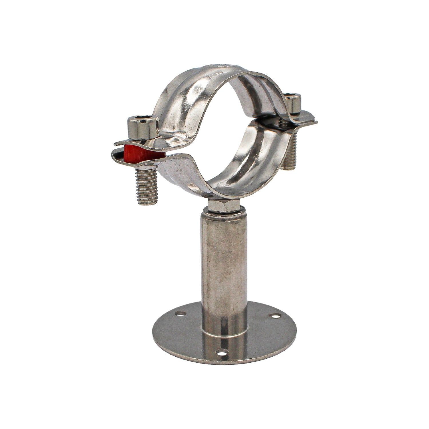 Kegland 2" Tri Clamp Extension Pipe Bracket Hanger - Tri Clover Sanitary Stainless Steel -  Canuck Homebrew Supply, Canada