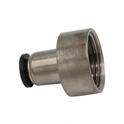 Kegland Monotight Stainless Steel (Push-In) Fitting - 7/8"-14 (5/8" Female BSP) X 5/16" (8mm)
