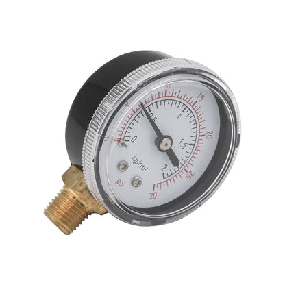 Low Pressure Gauge - 0-30 PSI - Right