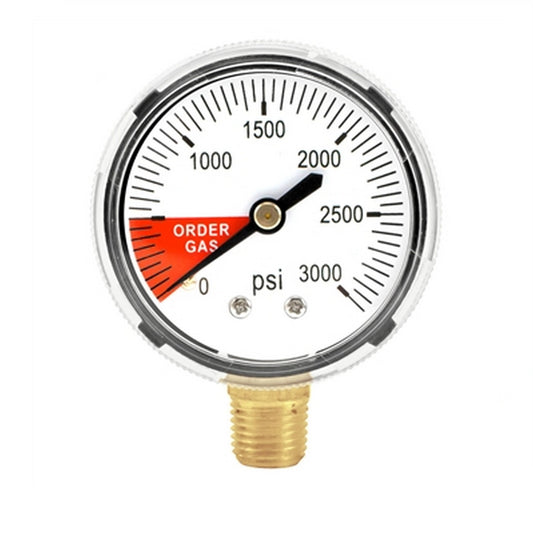 High Pressure Gauge  0-3000 PSI | Right