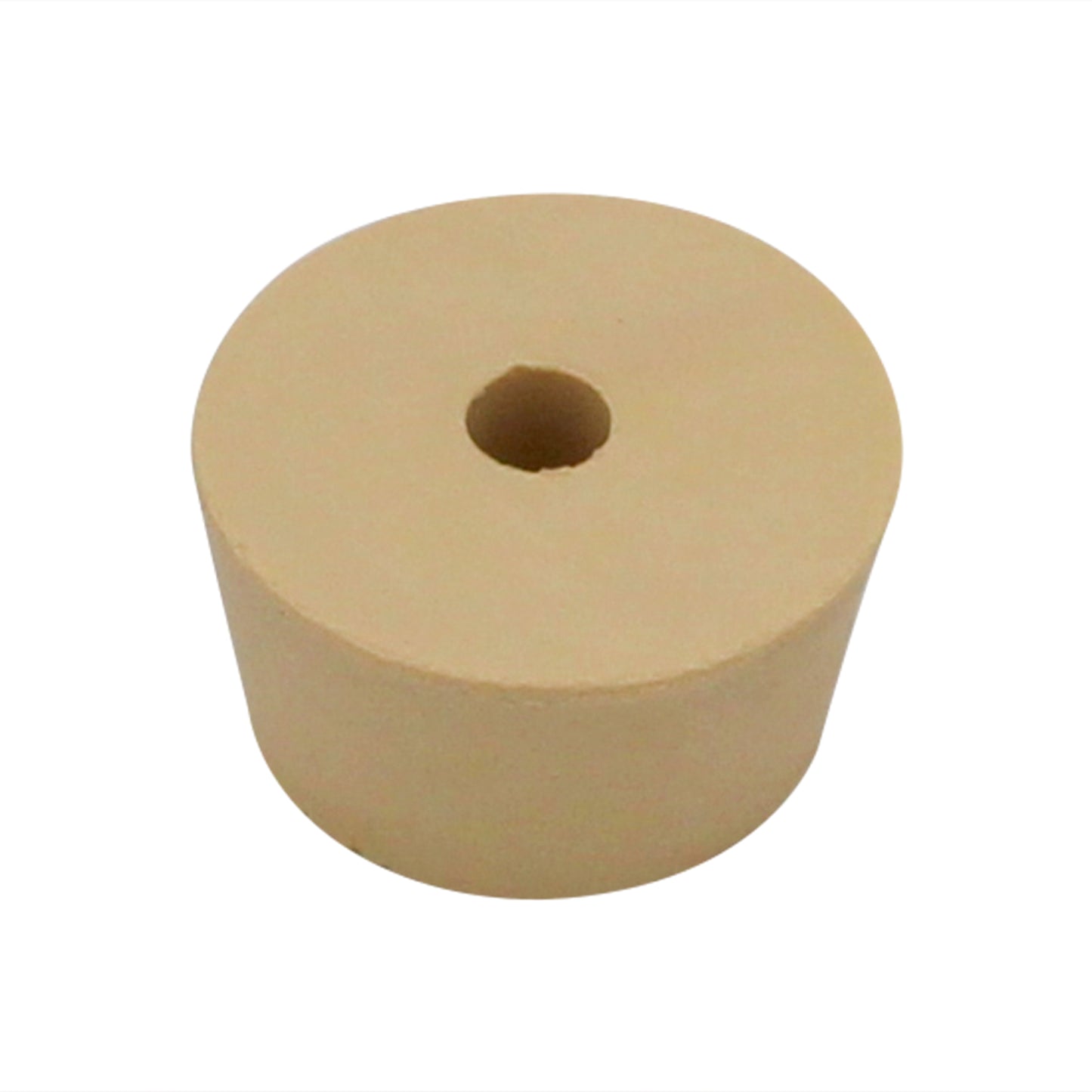 Drilled No. 9 Rubber Stopper