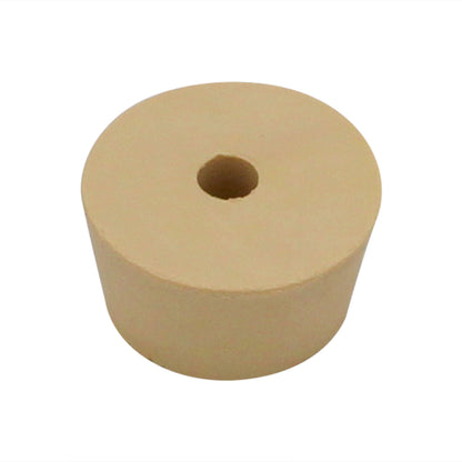 Drilled No. 9 Rubber Stopper