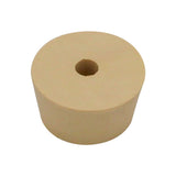 Drilled No. 9 Rubber Stopper