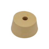 Drilled No. 9 Rubber Stopper