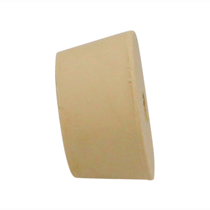 Drilled No. 9 Rubber Stopper