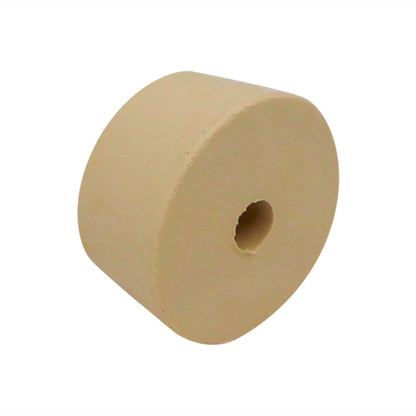 Drilled No. 9 Rubber Stopper