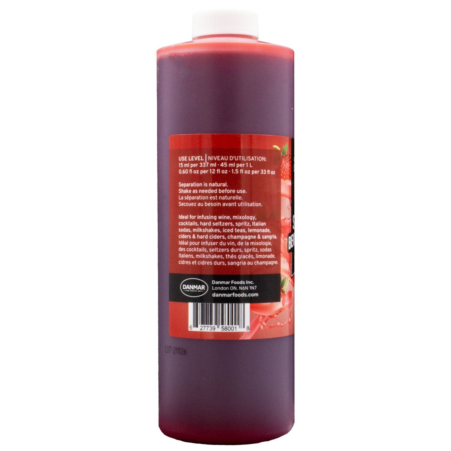 Strawberry Beverage Infusion - 500ml